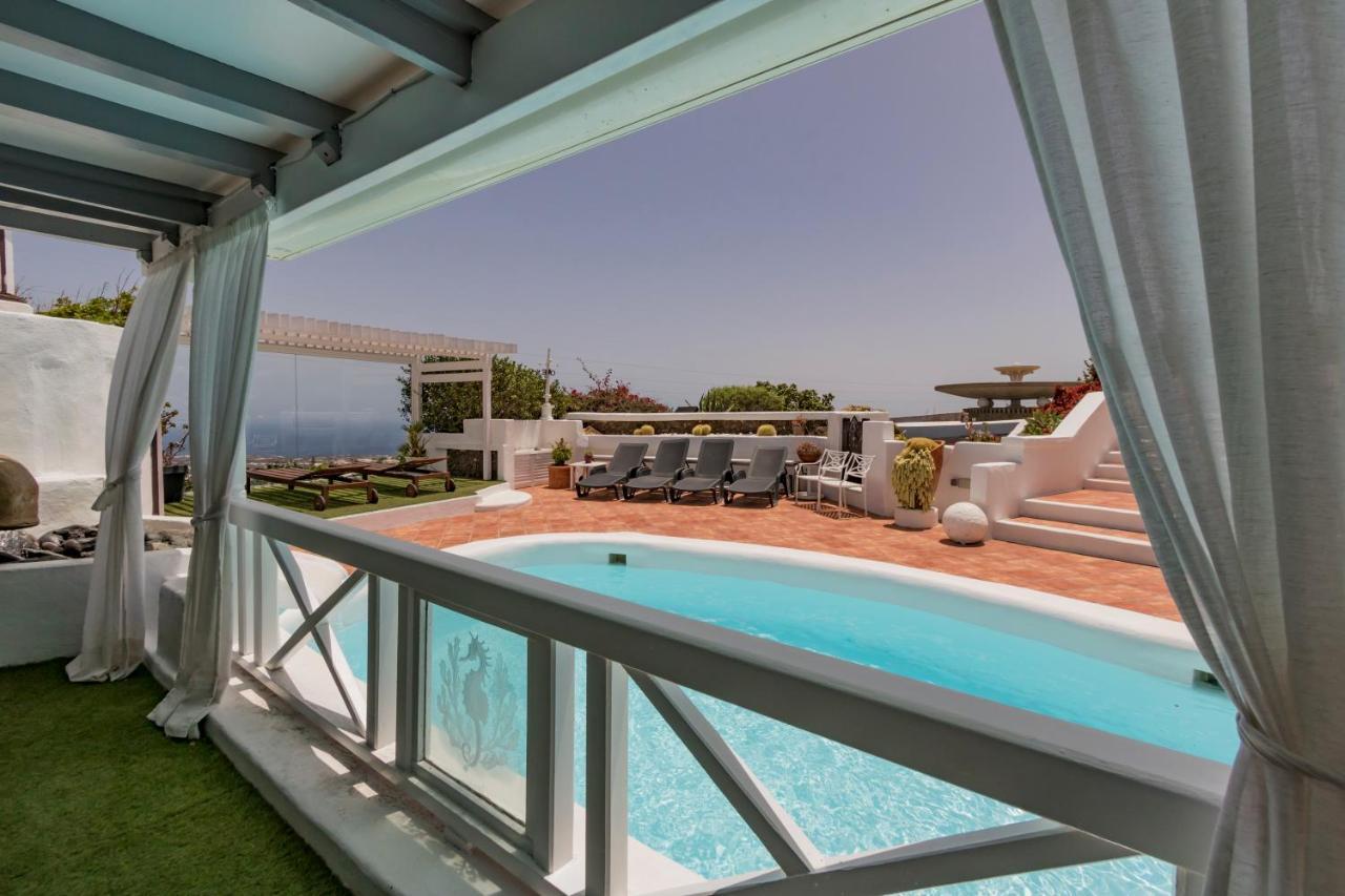 Deluxe Designer Historic Villa Via Lactea, Panoramic Sea Views, Own Private Heated Pool And Subtropical Garden La Asomada  Kültér fotó